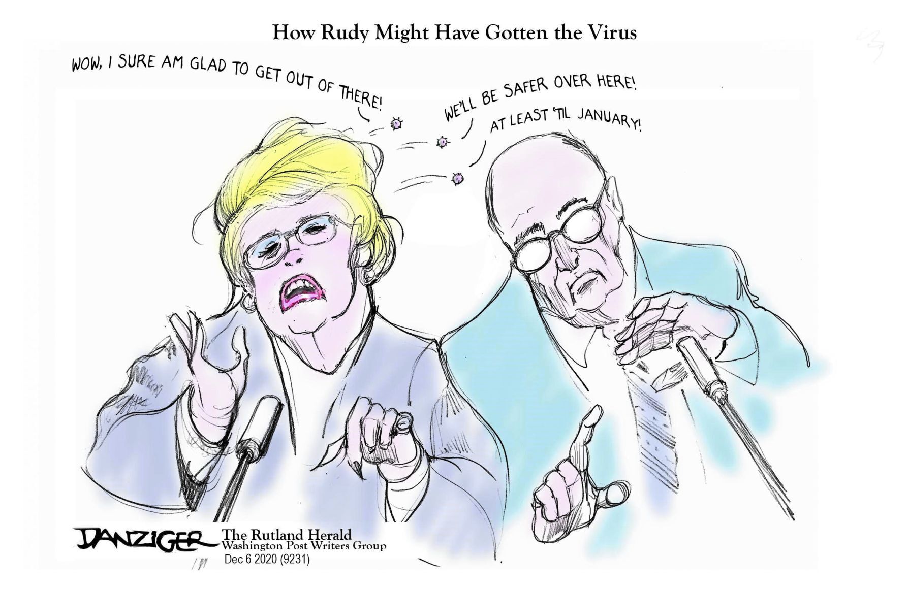 Jeff Danziger cartoon